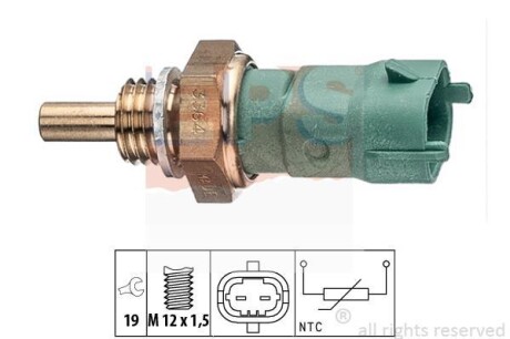 Датчик температуры топлива EPS 1.830.364