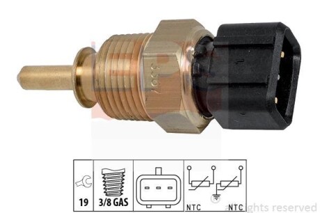 Датчик температуры охлаждающей жидкости EPS 1.830.367