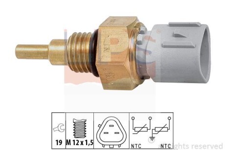 Датчик температуры охлаждающей жидкости EPS 1.830.368