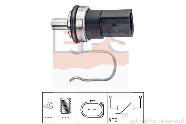 Датчик температури палива VW Caddy/Crafter/T5 03- EPS 1830376 (фото 1)