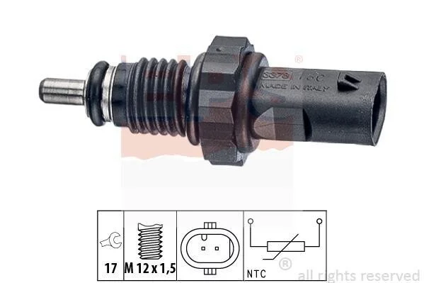 Датчик температури охолоджуючої рідини Audi A4/A6/A8/VW Tiguan 04- EPS 1.830.378 (фото 1)