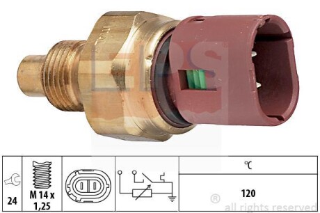 Датчик температуры охлаждающей жидкости EPS 1.830.522
