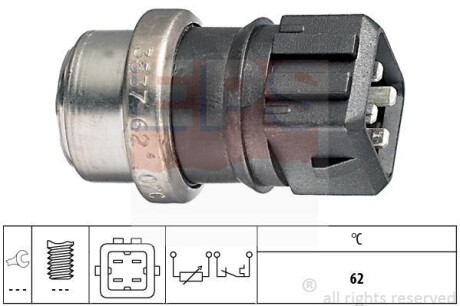Датчик температуры охлаждающей жидкости EPS 1.830.537