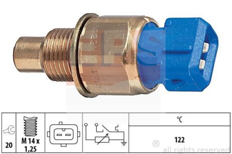 Датчик температуры охлаждающей жидкости EPS 1.830.552