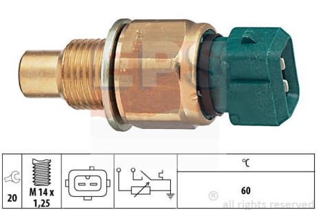 Датчик температуры охлаждающей жидкости EPS 1.830.560