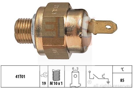 Датчик температуры охлаждающей жидкости EPS 1.840.084