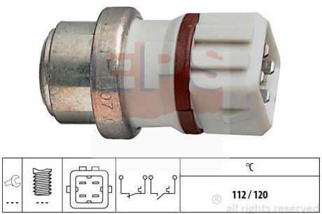 Датчик температуры охлаждающей жидкости EPS 1.840.107