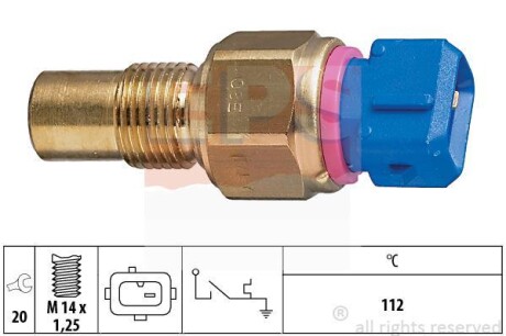 Датчик температуры охлаждающей жидкости EPS 1.840.109