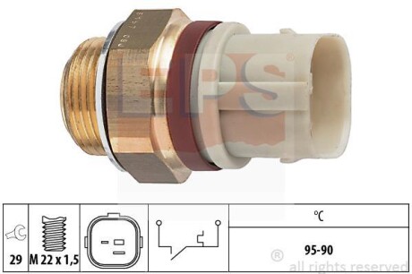 Датчик включения вентилятора EPS 1.850.197
