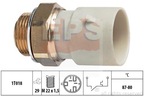 Датчик включения вентилятора EPS 1.850.271