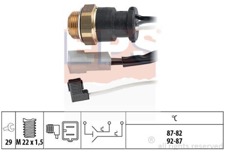 Датчик включения вентилятора EPS 1.850.602