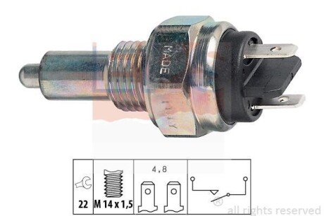 Датчик включения заднего хода EPS 1.860.015