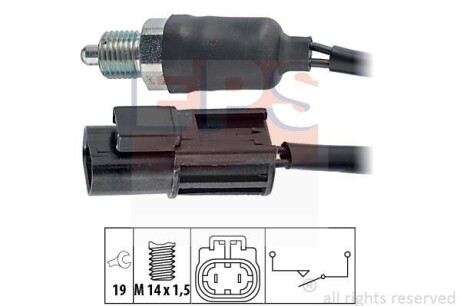 Датчик включения заднего хода EPS 1.860.116