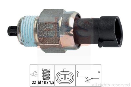 Датчик включения заднего хода EPS 1.860.142