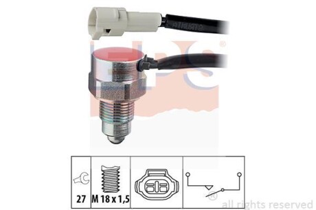 Датчик включения заднего хода EPS 1.860.162