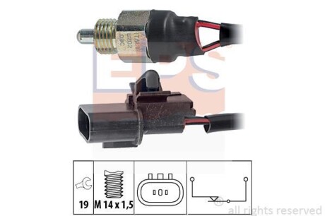 Датчик включения заднего хода EPS 1.860.202