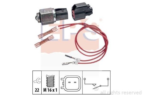 Датчик включения заднего хода EPS 1.860.276K