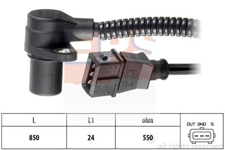 Датчик положения коленчатого вала EPS 1.953.252