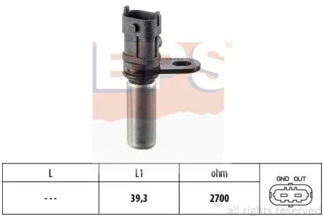 Датчик положения коленчатого вала EPS 1.953.288