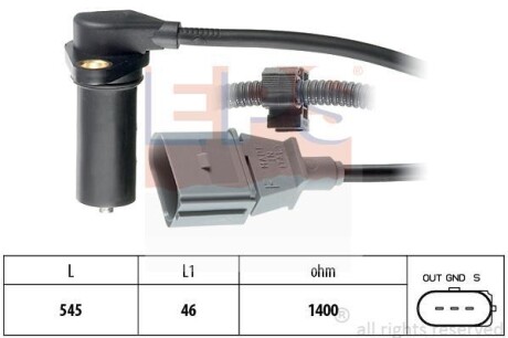 Датчик положения коленчатого вала EPS 1.953.295