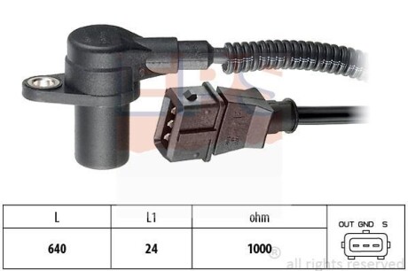 Датчик положения распределительного вала EPS 1.953.301
