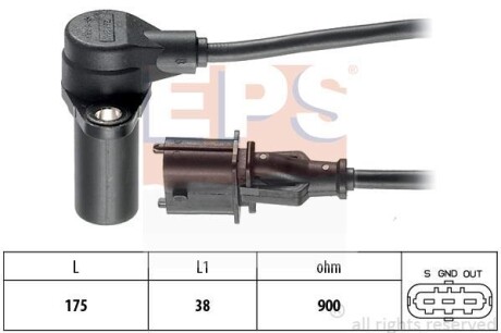 Датчик положения коленчатого вала EPS 1.953.382