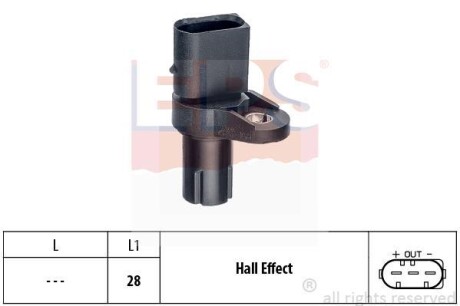 Датчик положения коленчатого вала EPS 1.953.473