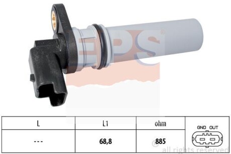 Датчик положения коленчатого вала EPS 1.953.537