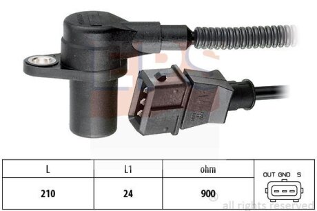 Датчик положения коленчатого вала EPS 1.953.562