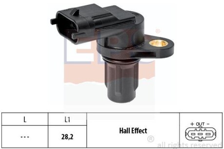 Датчик положения распределительного вала EPS 1.953.573