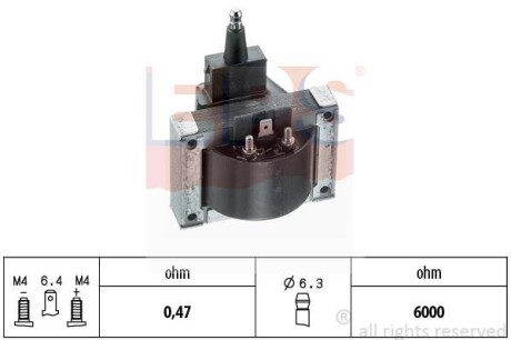 Катушка зажигания EPS 1.970.107