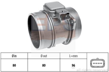 Расходомер воздуха EPS 1991303