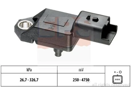 Датчик тиску наддува Citroen C5/Peugeot 407 2.2HDi 06- EPS 1.993.136