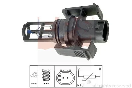 Датчик температури впуску повітря MB Sprinter/Vito/VW LT 95- EPS 1.994.014