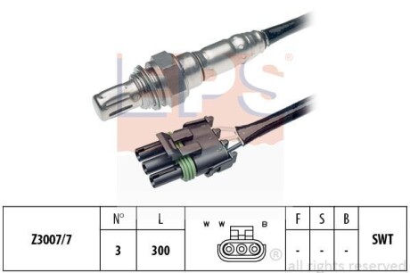 Датчик кислородный / Лямбда-зонд EPS 1.997.264