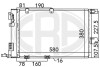 Радиатор кондиционера (Конденсатор) ERA 667043 (фото 1)