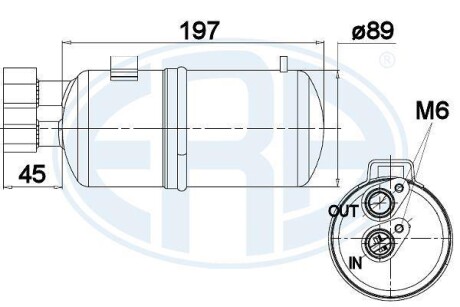 Осушитель кондиционера ERA 668006