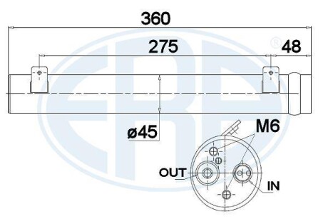 Осушитель кондиционера ERA 668030