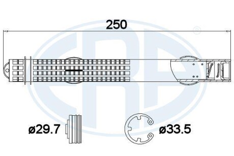 Осушитель кондиционера ERA 668031