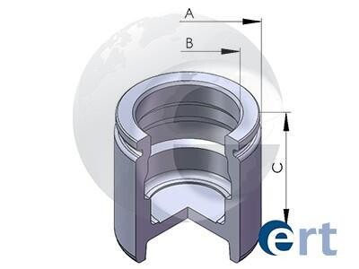 Поршень переднего тормозного суппорта ERT 150382-C (фото 1)