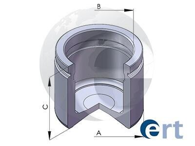Поршень переднего тормозного суппорта ERT 150571-C (фото 1)