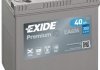 Акумуляторна батарея 40Ah/350A (187x127x220/+R/B01) Premium Азія EXIDE EA406 (фото 3)