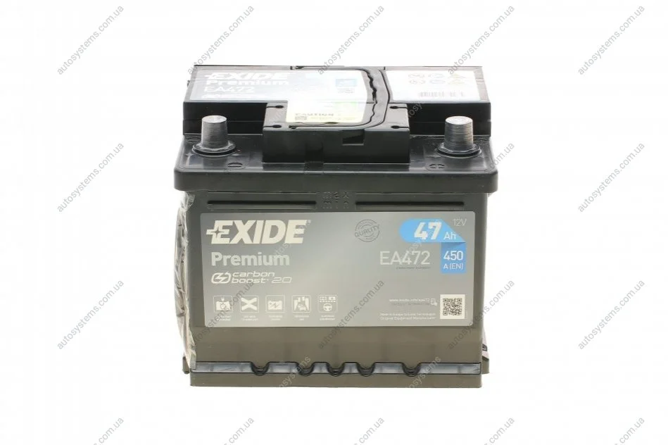 Аккумулятор EXIDE EA472 (фото 1)