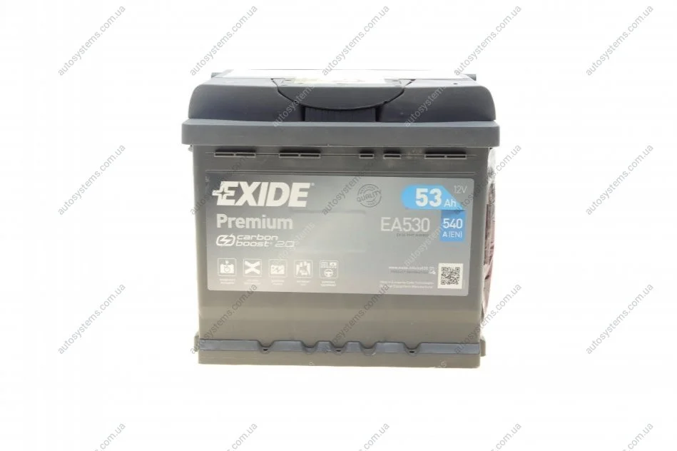 Аккумулятор EXIDE EA530 (фото 1)