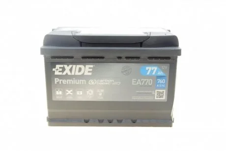 Аккумулятор EXIDE EA770