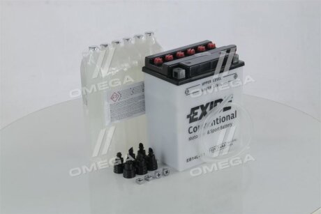 Аккумулятор Conventional 12В 14Ач 145А(EN) R+ EXIDE EB14L-B2