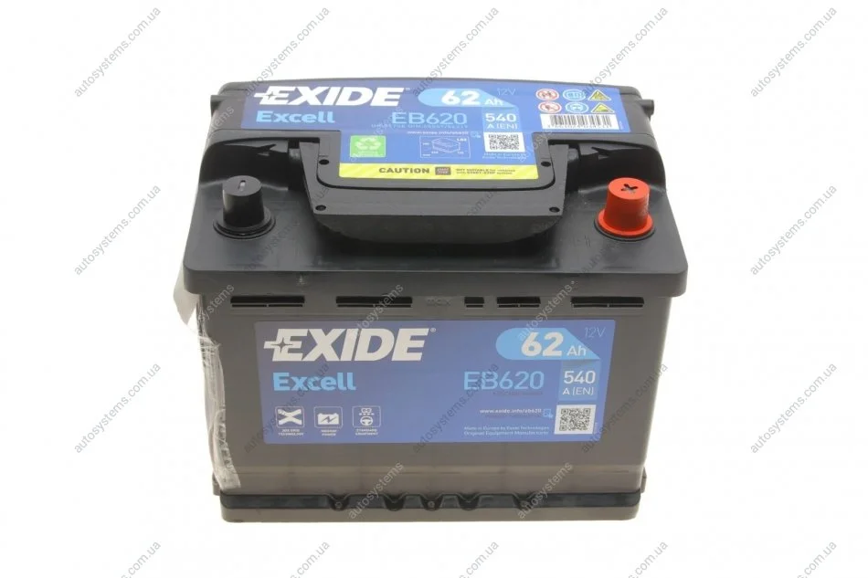 Акумулятор EXIDE EB620 (фото 1)