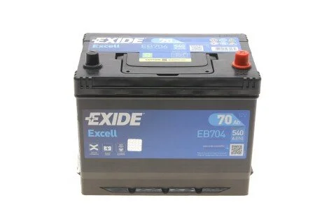 Аккумулятор EXIDE EB704