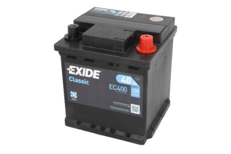 Аккумулятор Classic 12В 40Ач 320А(EN) R+ EXIDE EC400