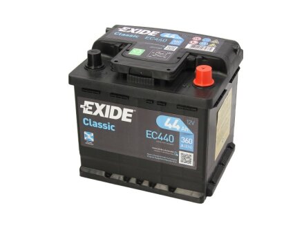 Аккумулятор Classic 12В 44Ач 360А(EN) R+ EXIDE EC440